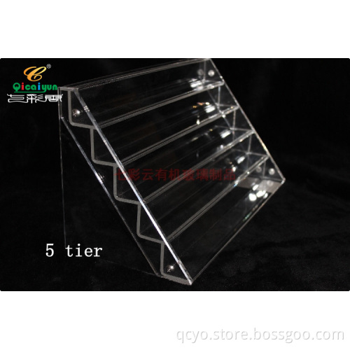 High grade clear acrylic cosmetic display